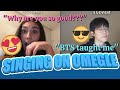 K-Pop Trainee Sings for Girls on Omegle