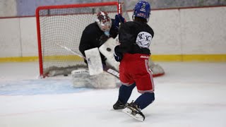 Drill Series: Puck Protection, Quick Hands In Tight & Taking Pucks Off The Wall On A Rim.