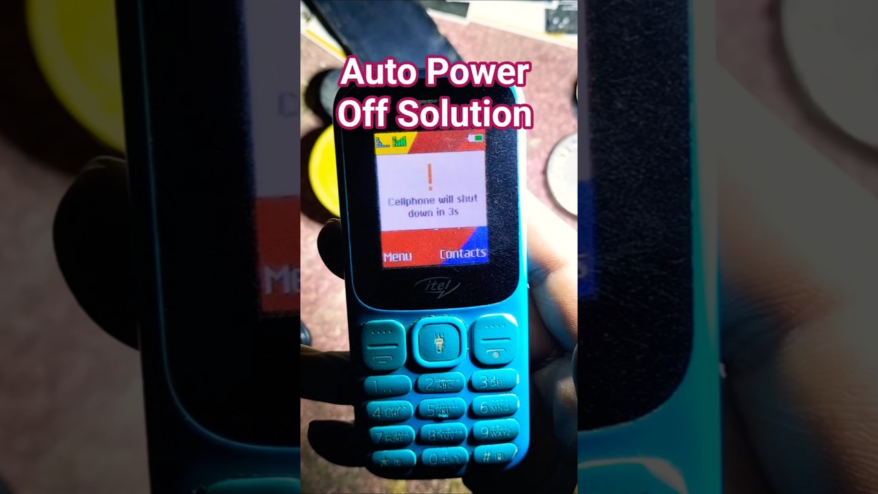 All Itel Mobile Auto Power Off Solution||GK MOBILE TECH 