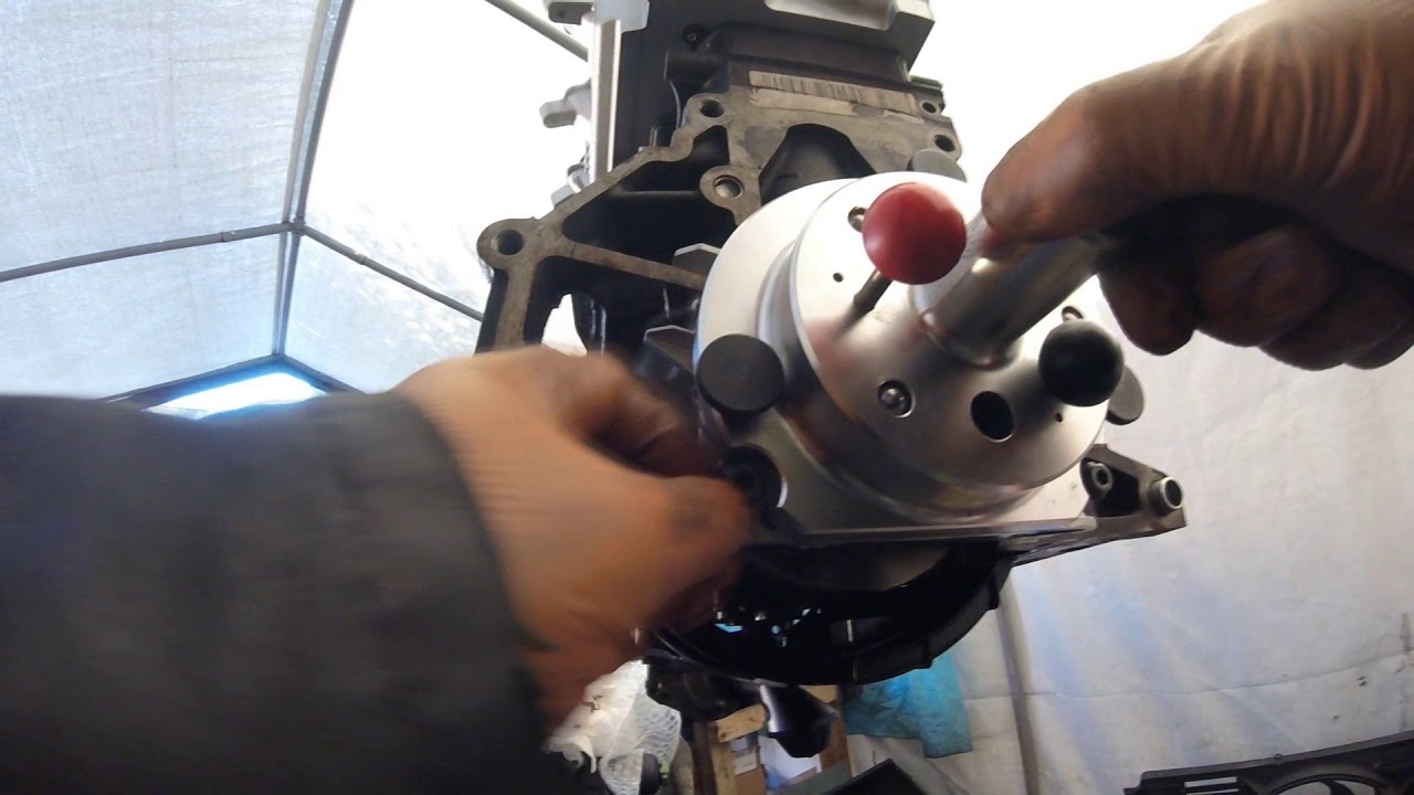 How to install VW crankshaft oil seal / Как установить сальник коленвала VW