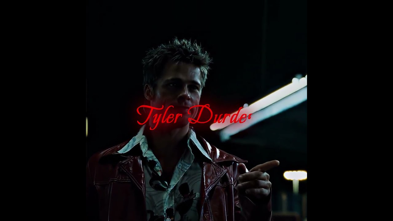  That S Me Tyler Durden Fight Club 1999 4K