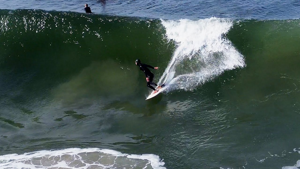 MASSIVE WAVES SLAM SURFERS #sandiego #bigwaves #hugewaves - YouTube
