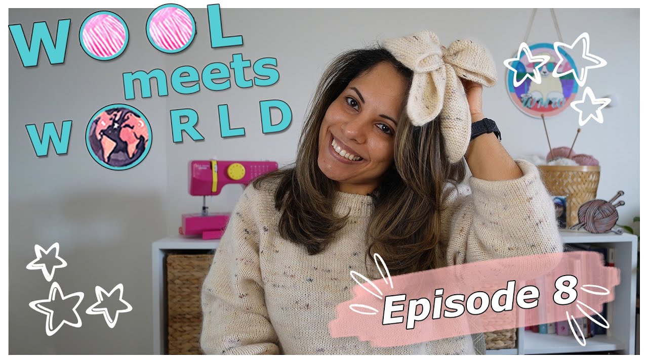 Knitting Podcast Ep 8 | Making the December Bow & getting back on track with the Avenue Vest