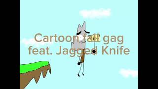 Cartoon Fall gag animation test. feat, Jagged Knife
