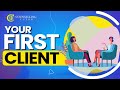 Counselling your first client - best practice explained.