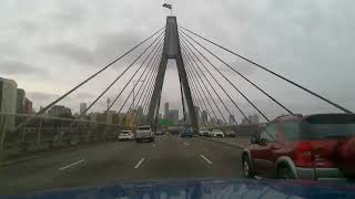 Sped-Up Supercar Hunt Drive On A Cloudy Sunday Ryde To Double Bay Through Sleepy Sydney In Minutes