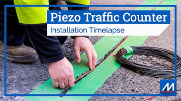 How to Install Piezoelectric Traffic Counter | RoadPod VP | MetroCount