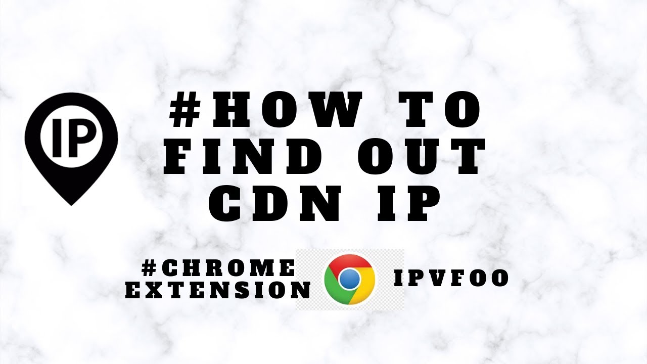 How To Find Out CDN Server IP Address YouTube