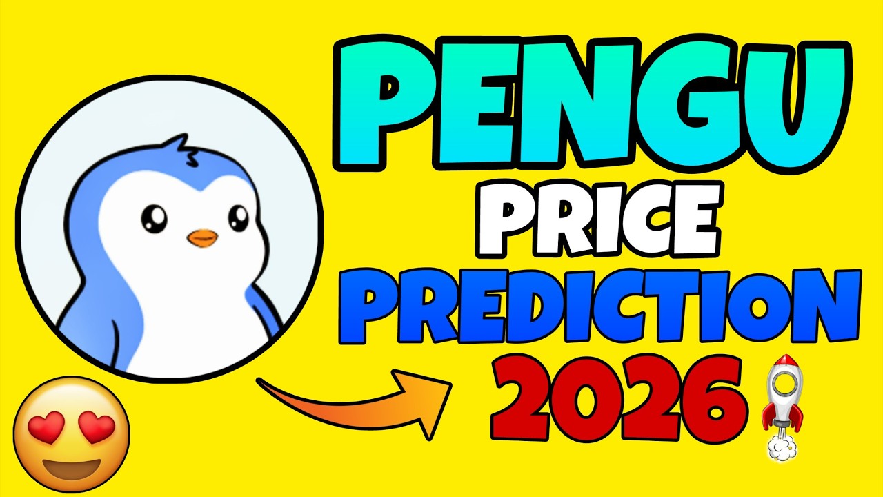 PENGU COIN PRICE PREDICTION 2026 😍|| PENGU CRYPTO || PUDGY PENGUIN COIN || PENGUIN NEW UPDATE 🎯