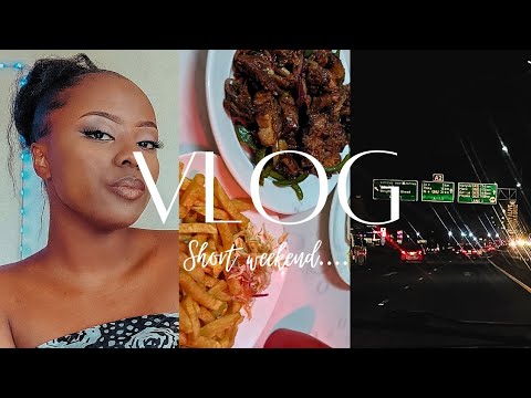 WEEKEND VLOG | short and sweet | Late lunch and GRWM 🥰☺️