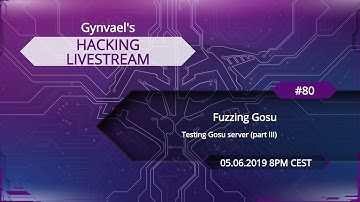 Hacking Livestream #80: Fuzzing Gosu