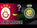 AL-NASSR sahibi ile GİZLİ görüşme: CR7 dahil GSARAY transferi | Galatasaray&#39;dan bugün haberler