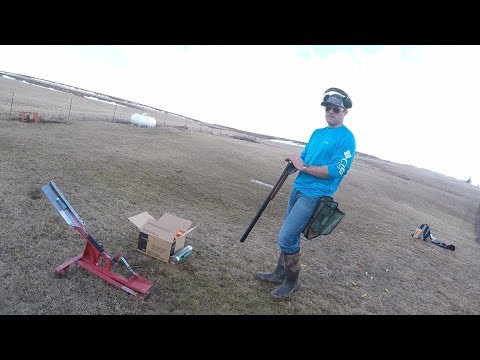 BLOWING UP tannerite and shotgun combos! Competition shooting on the weekend.