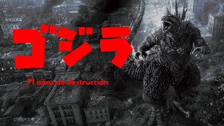 GODZILLA: 71° aniversario | Tributo MMV