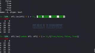 python - pandas - indexing and selecting data - coding for all