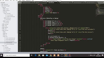 Membuat CRUD - Laravel