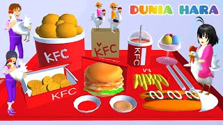 Wow Yuta Parkour Ayam Goreng KFC Raksasa 😱 |  Mio Panik Ayam2 Hilang | Sakura School Simulator