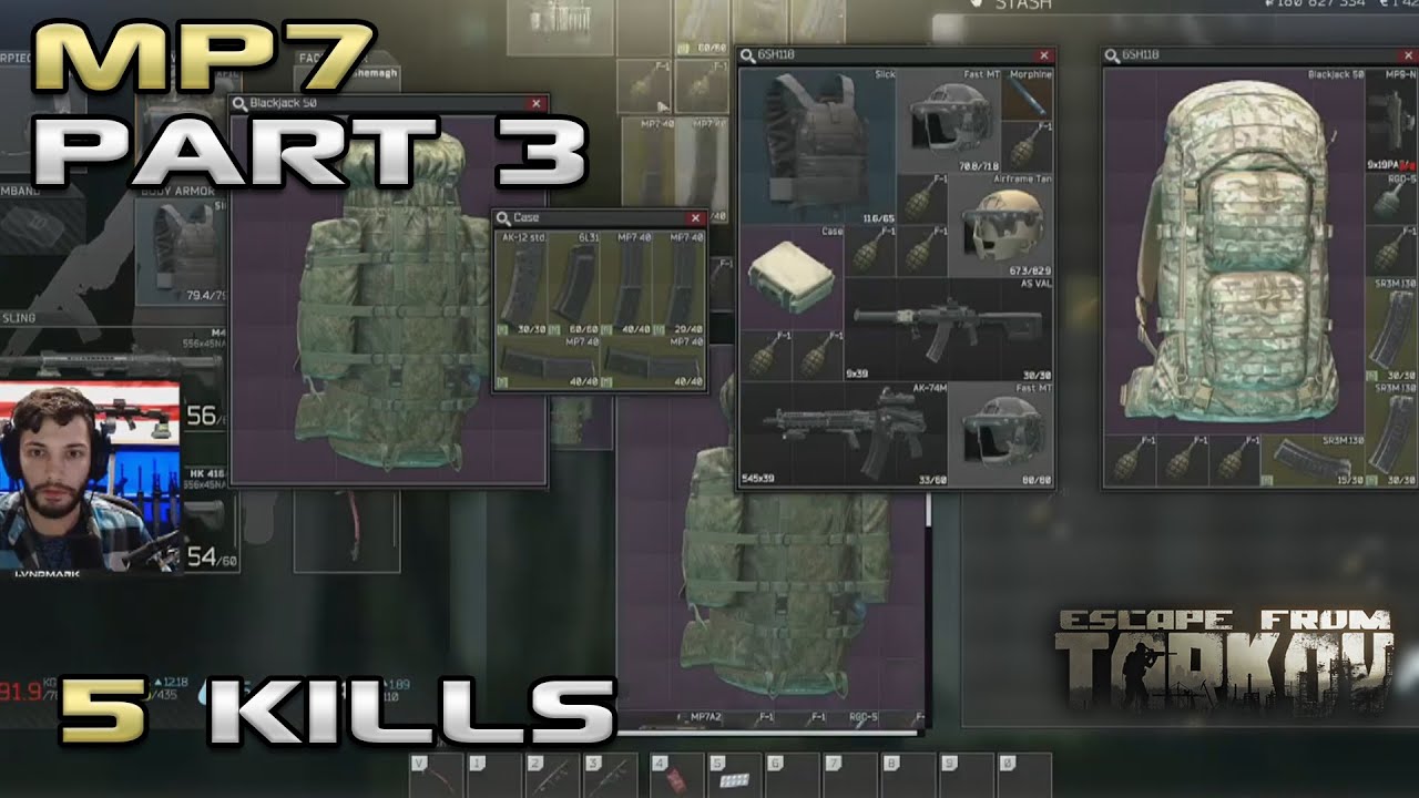 MP7 Keeps Going - Labs PVP - Escape From Tarkov - YouTube