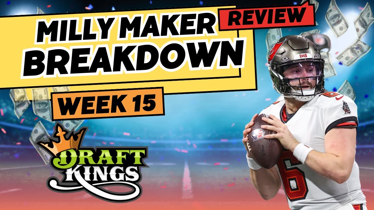 nfl-dfs-week-15-milly-maker-review-youtube