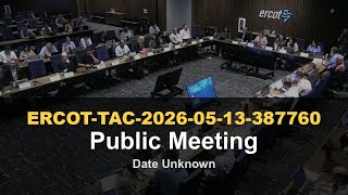 ERCOT TAC Special Meeting — Batch Zero PIGR 145 & NPRR1325 Review — May 13, 2026