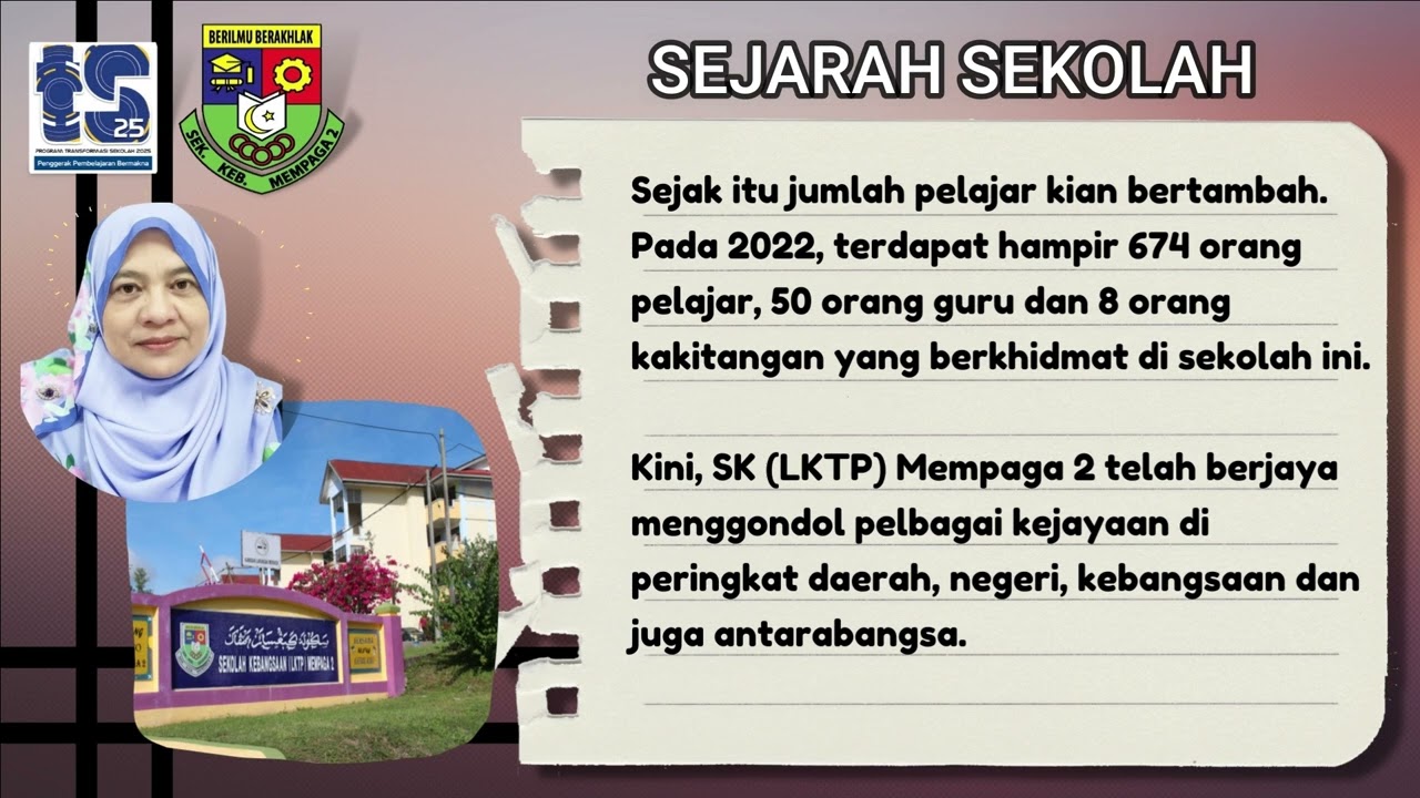 Sejarah & Penglibatan Sekolah 2019-2022
