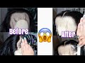 *UPDATED TECHNIQUE* How To Pluck A Lace Frontal/LF Wig - SUPER NATURAL - Beginner Friendly