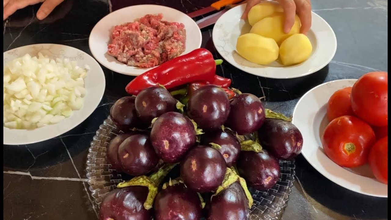 MİSAFİRLERİNİZ BU YEMEĞE BAYILACAK😍 LOKANTA USULÜ PATLICAN YEMEĞİ