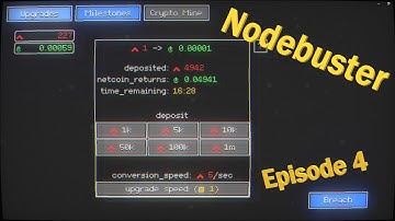 Nodebuster – Episode 4: Netcoins Unlocked! A New Layer of Progress 💾