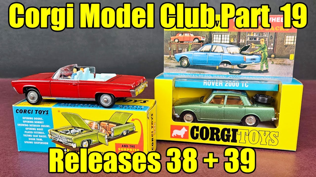 【国内発送】 Part - Club Model Corgi 19 Rover #275 39 + 38 Releases - ミニカー