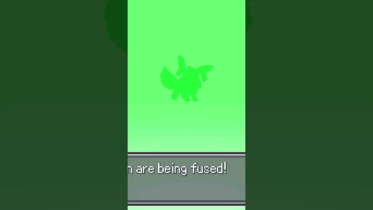 Eevee X Jirachi pokemon infinite fusion 