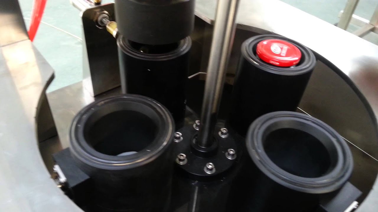 semi automatic glass jar lug cap twist off cap vacuum capping machine ...