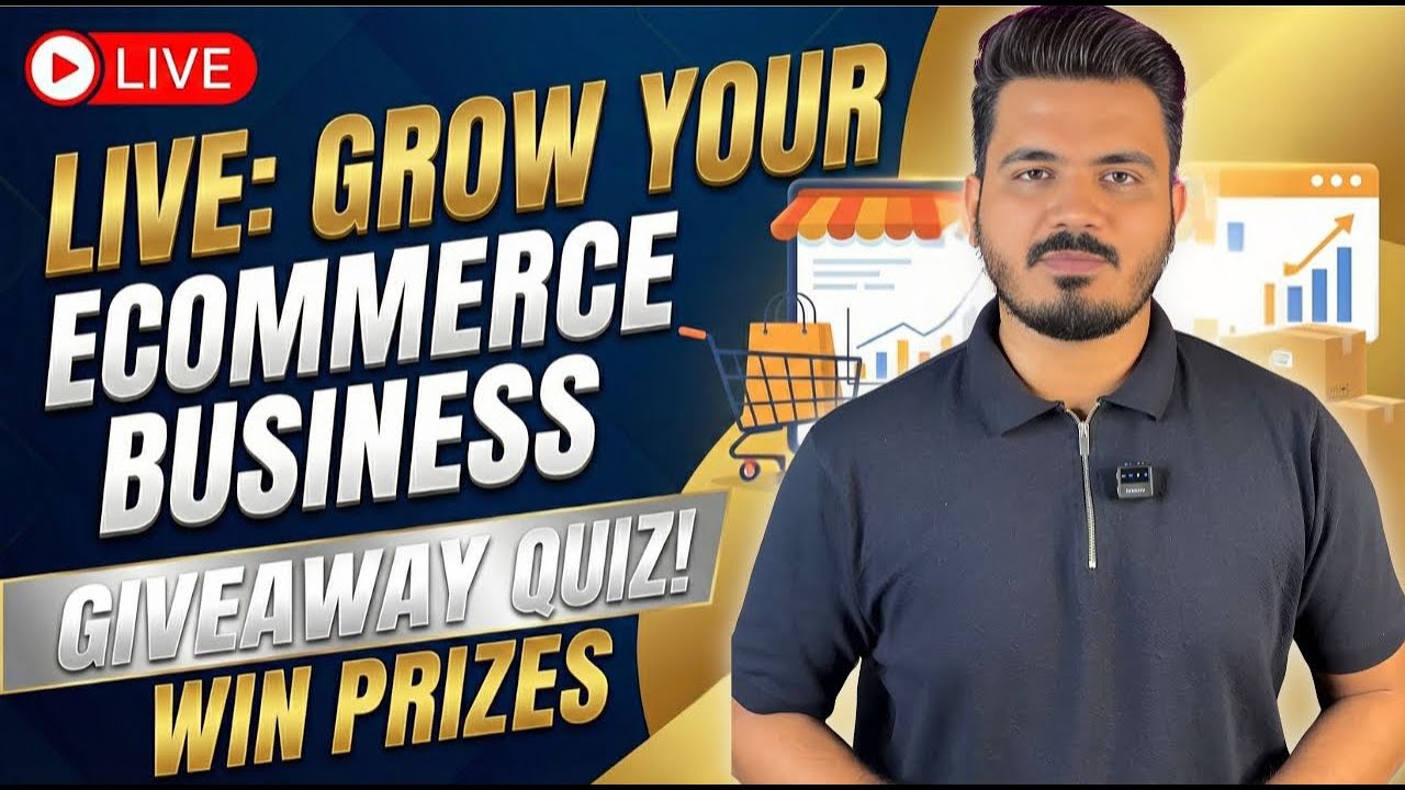 E-commerce Business Q&A Live | Live Quiz and Giveaway