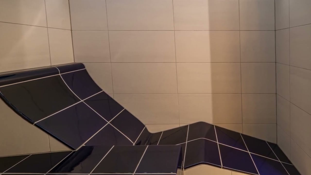 PrivatSpa HEY privates Dampfbad mit Keramik Ruheliegen (Relaxliegen) Keramik daheim Wellness zuhause