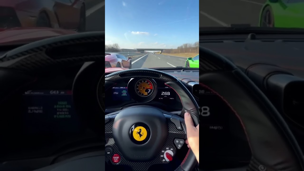 POV Ferrari F8 Test Drive