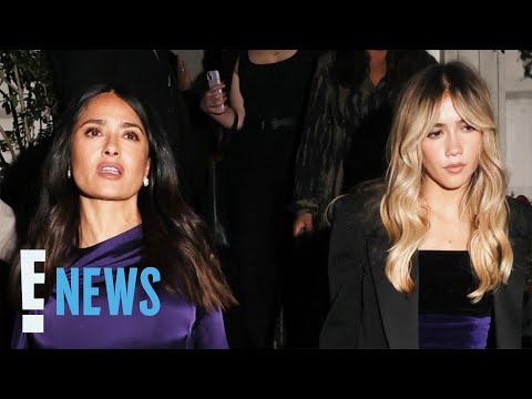 See Salma Hayek and Her Daughter Valentina's Ultimate TWINNING Moment | E! News