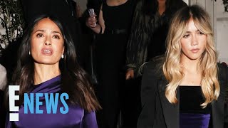 See Salma Hayek and Her Daughter Valentina's Ultimate TWINNING Moment | E! News