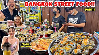 PART 1 : PERTAMA KALI KULINERAN DI THAILAND!! BANYAK MAKANAN EXTREME!! Ft. Jajan Beken