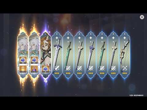 【原神】テイワット散歩 ガチャを少し見てみるよ