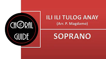 Ili-Ili Tulog Anay   SOPRANO