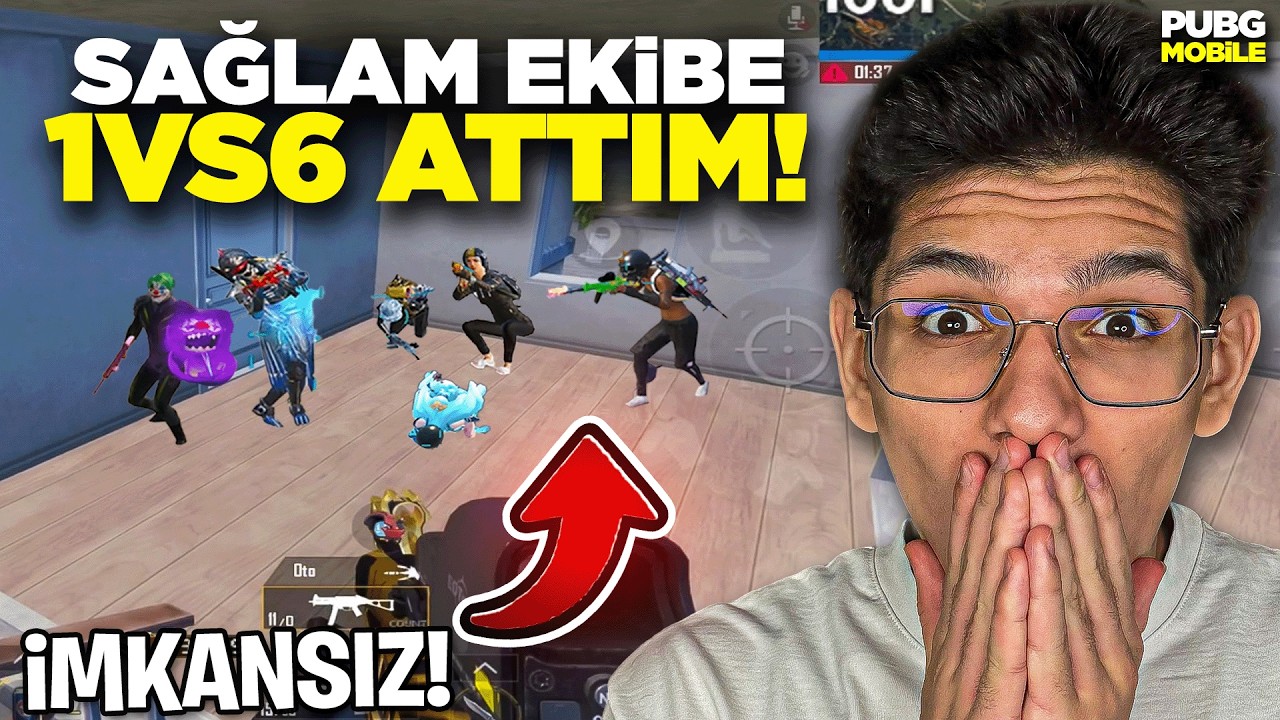 SAĞLAM EKİBE İMKANSIZ 1VS6 ATTIM! 2 TAKIM ARASINDA KALDIM