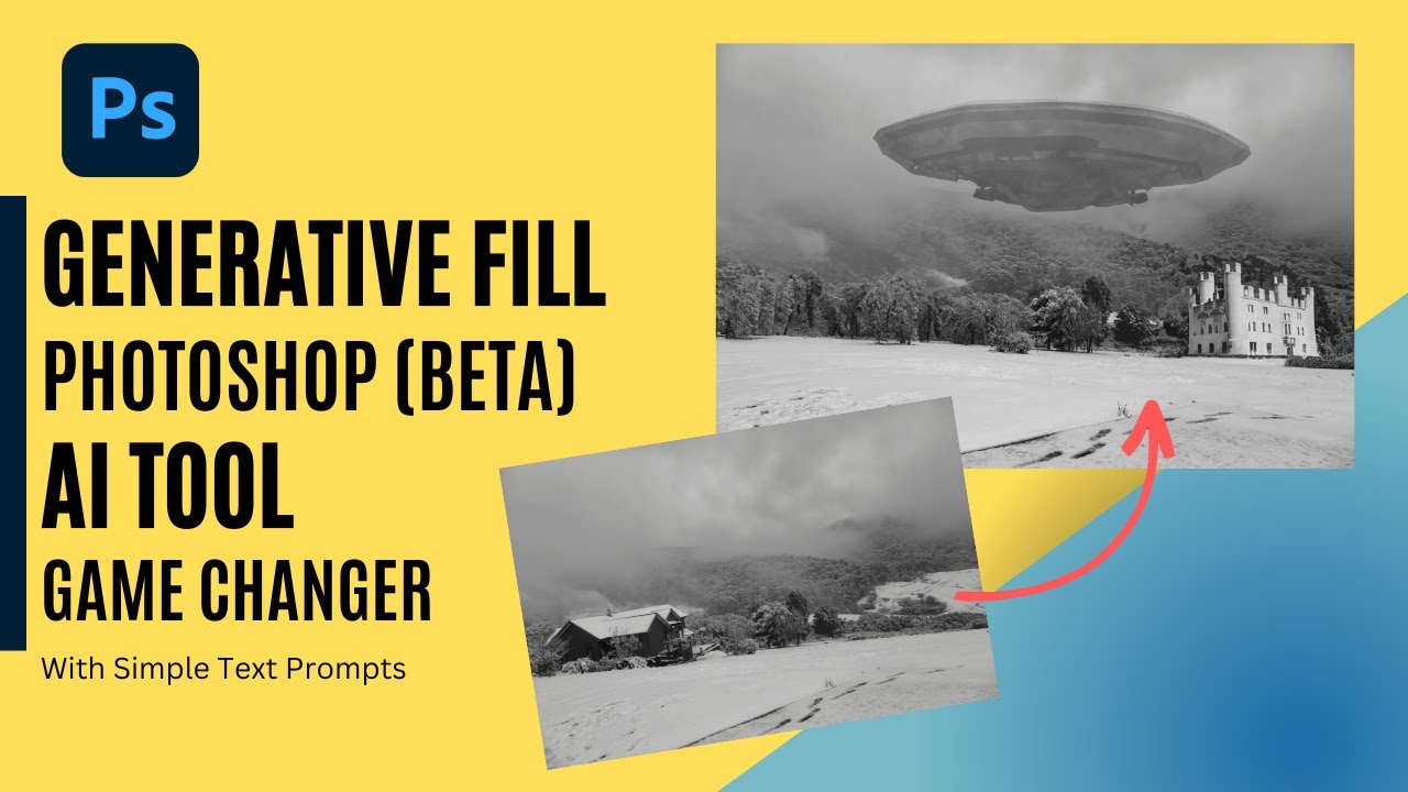 Photoshop (Beta) New Generative Fill Ai Tool Game Changer