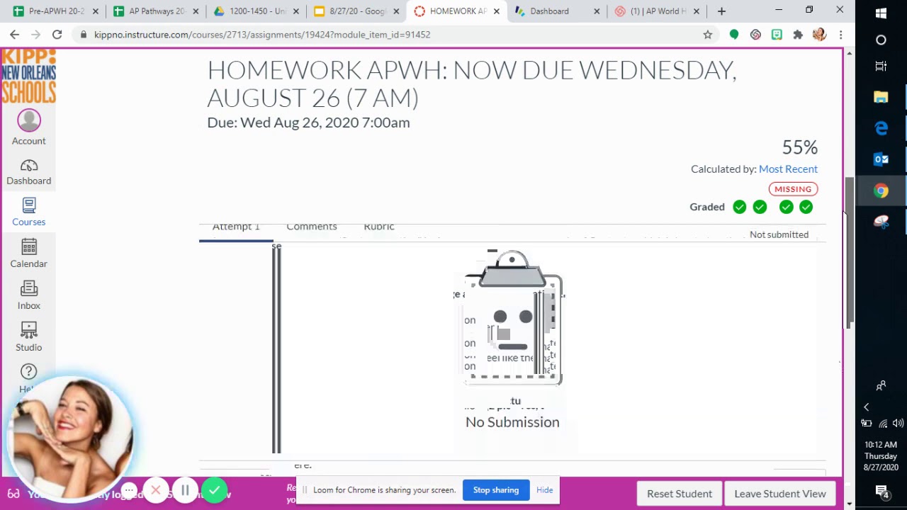 re submit assignment canvas