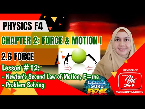Physics Form 4 KSSM I Chapter 2 I 2.6 Force