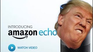 Amazon echo but it’s Donald Trump