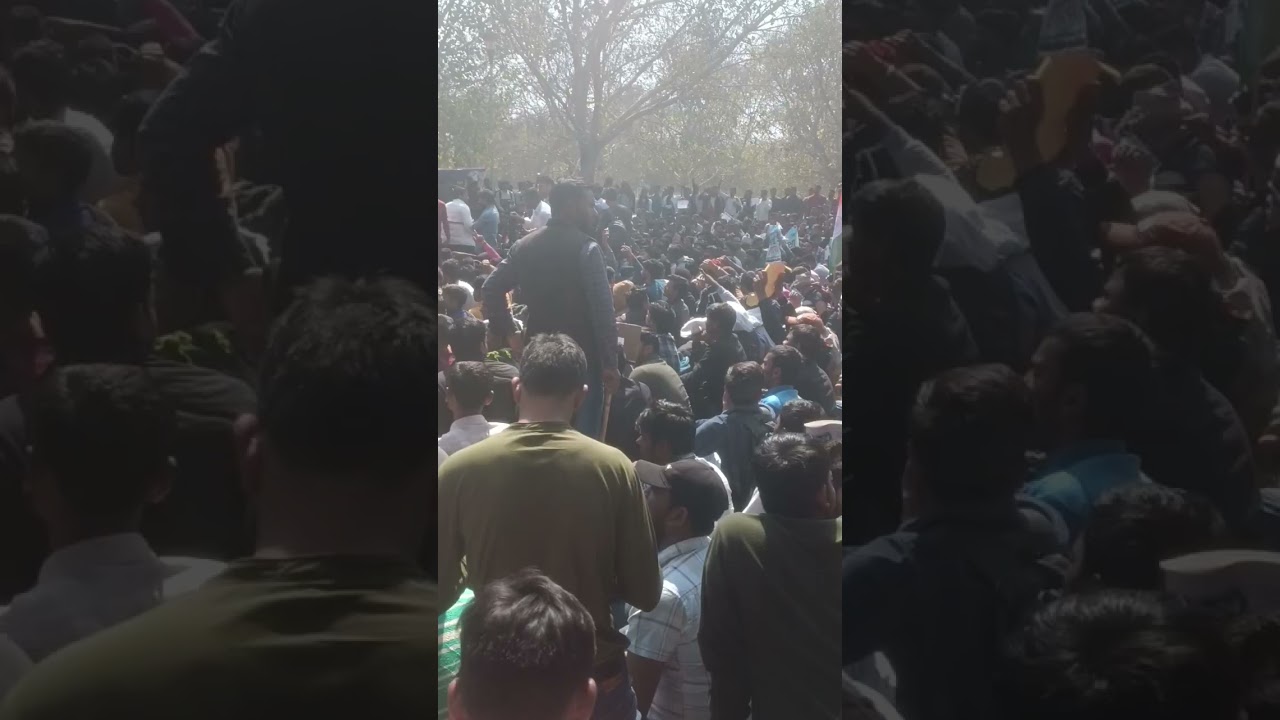 Eco garden Lucknow up police protest 🪧