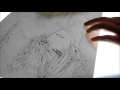 漫画のアナログペン入れ