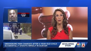Greensboro man facing charges after 4-year-old boy accidentally shoots himself