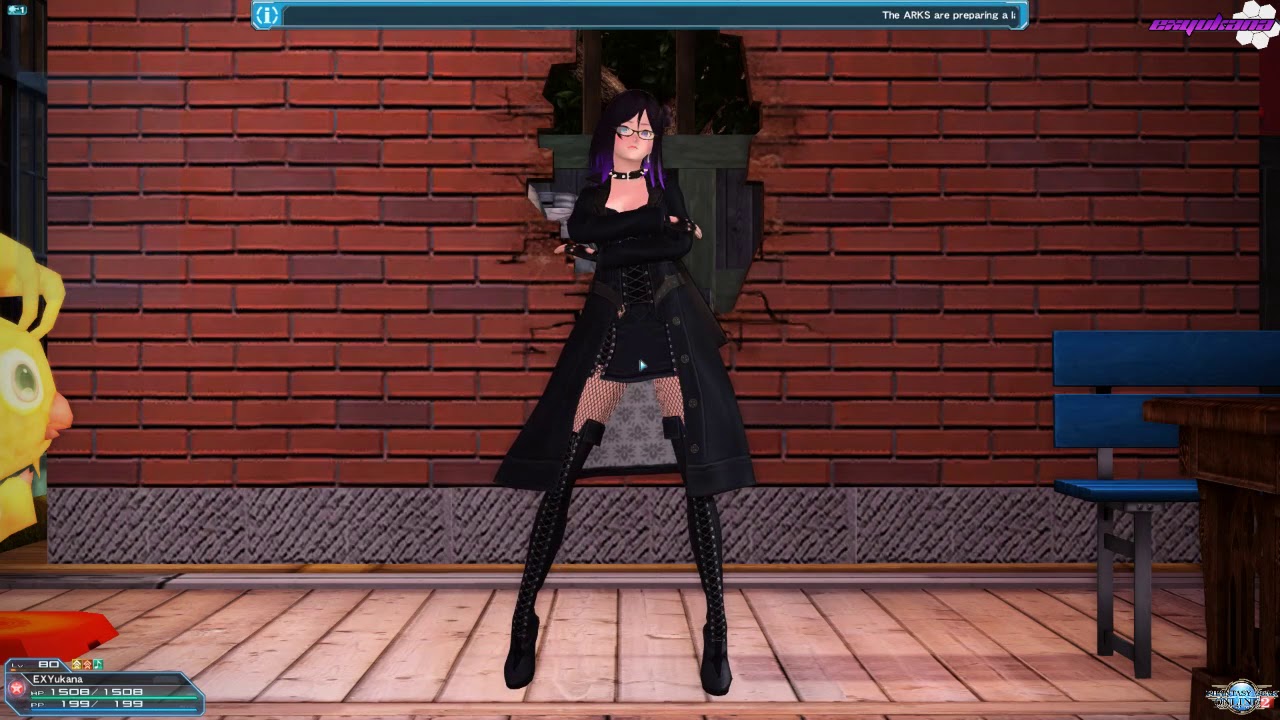 [PSO2] 468「初代ＫＫポーズ１」 | 468 [First Gen KK Pose 1]