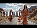 Fashion Trends 2026 - Desert Road Trip Style &amp; Chill Lounge Vibes Music of Brand DIOR