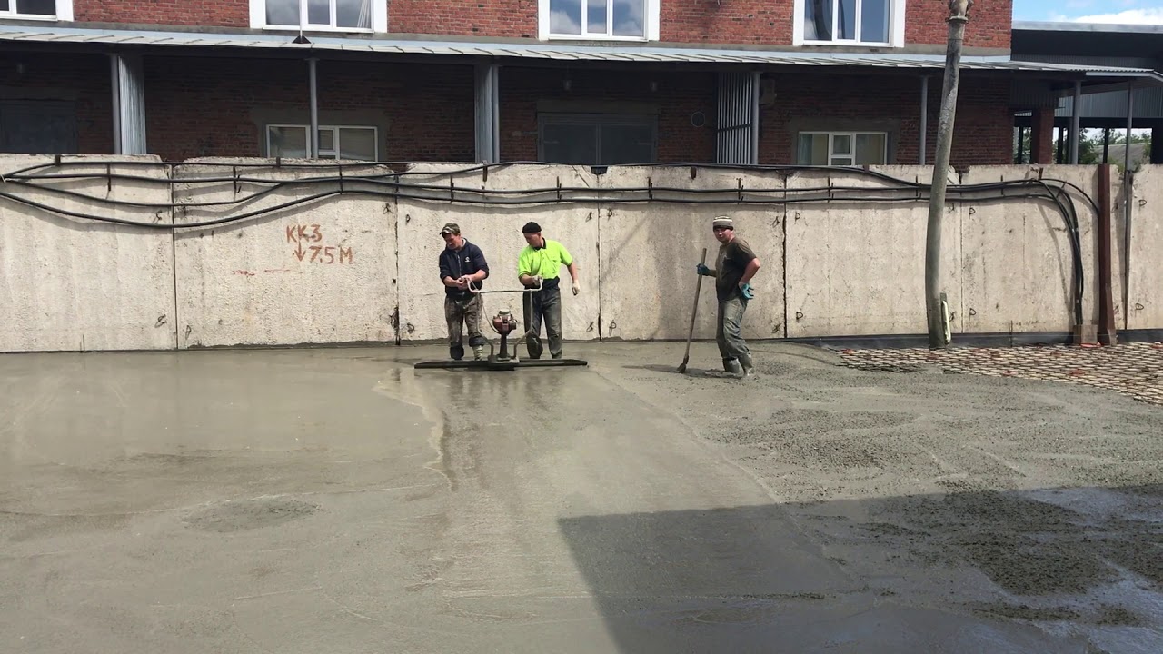 Строительная компания Строй-КЗН — укладка дороги